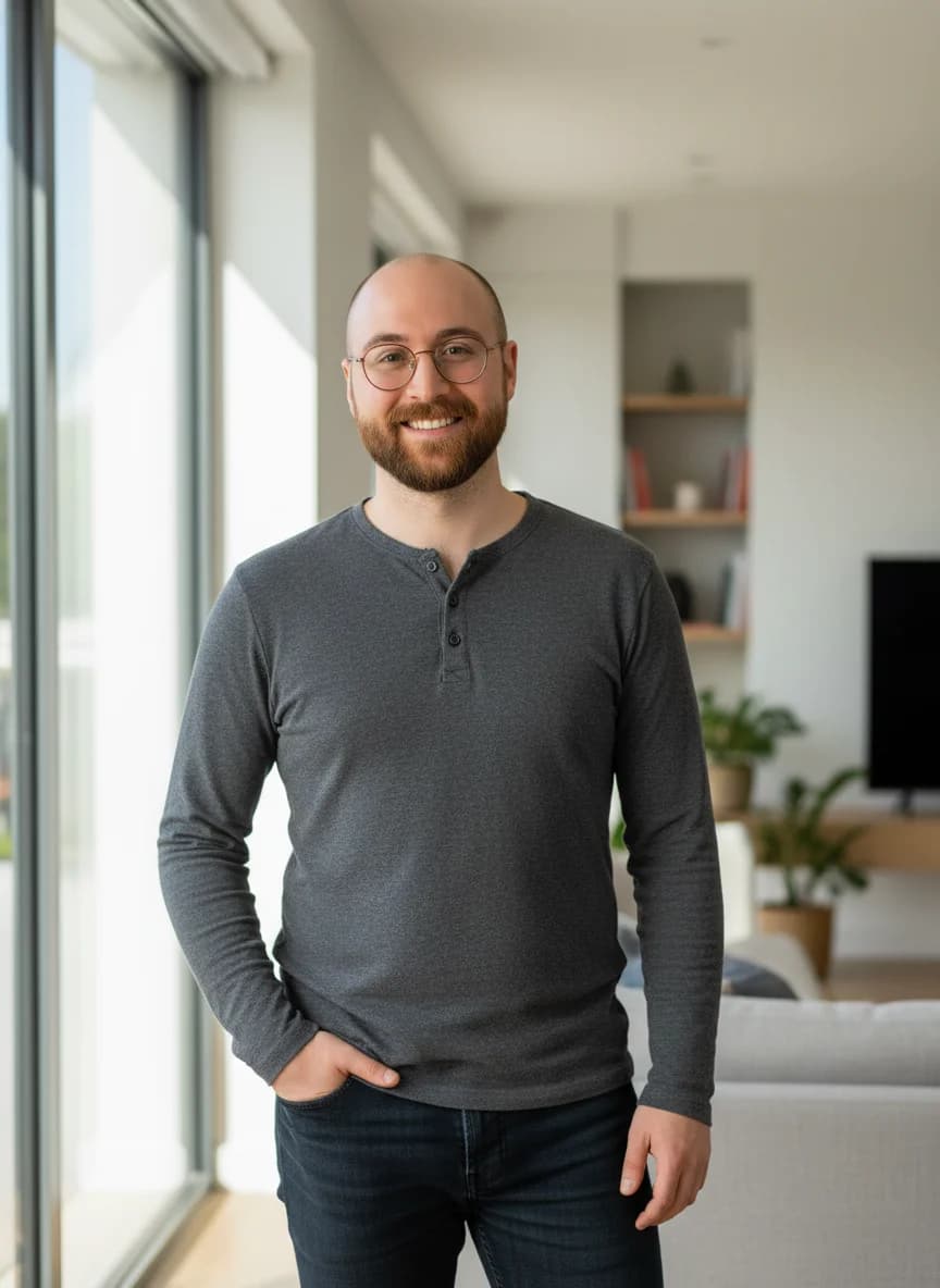 AI dating photo for men - professional profile picture 14