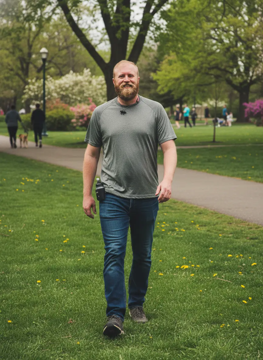 Professional AI-generated Hinge dating photo - profile picture example 11