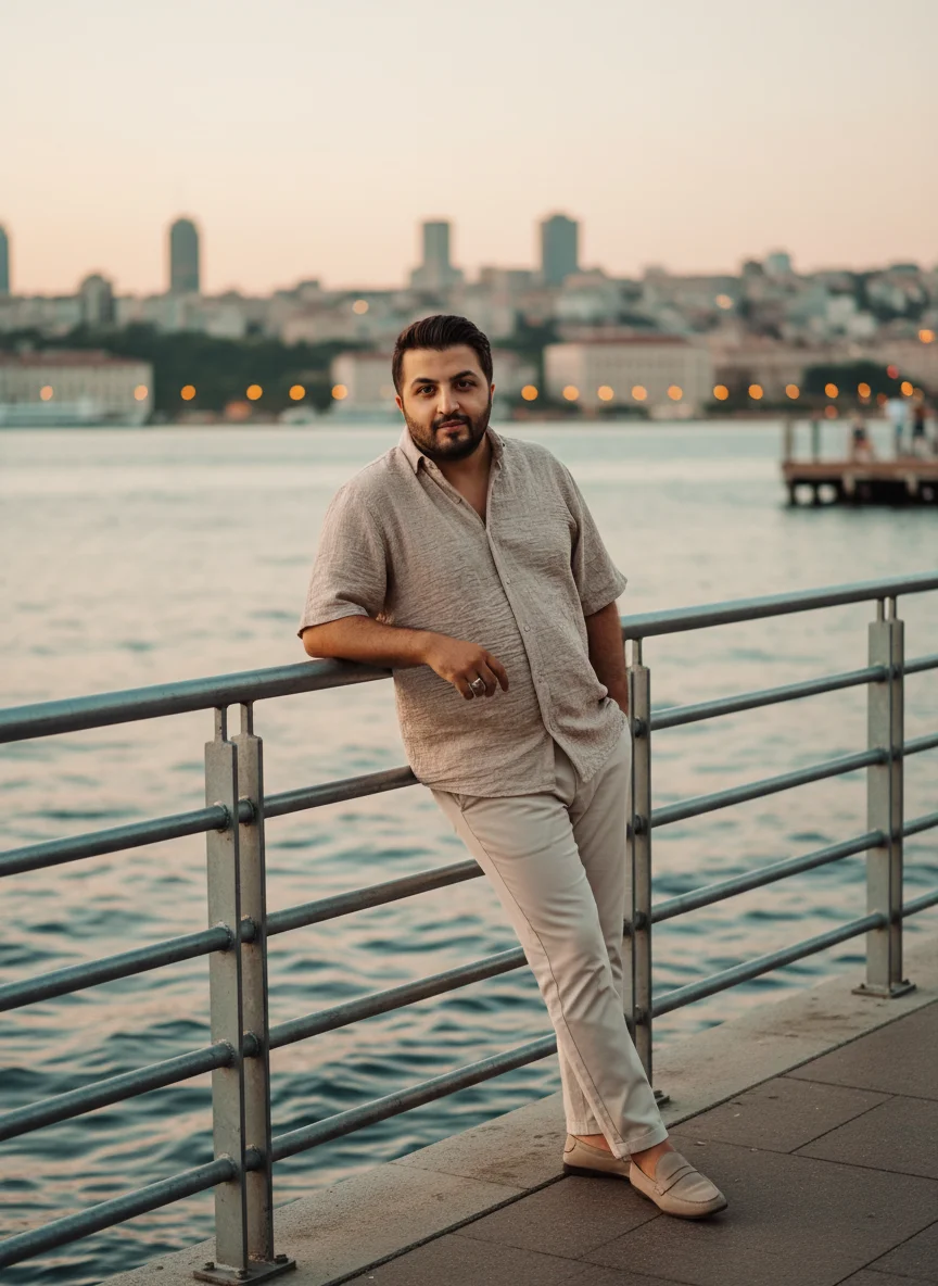 Professional AI-generated Hinge dating photo - profile picture example 2