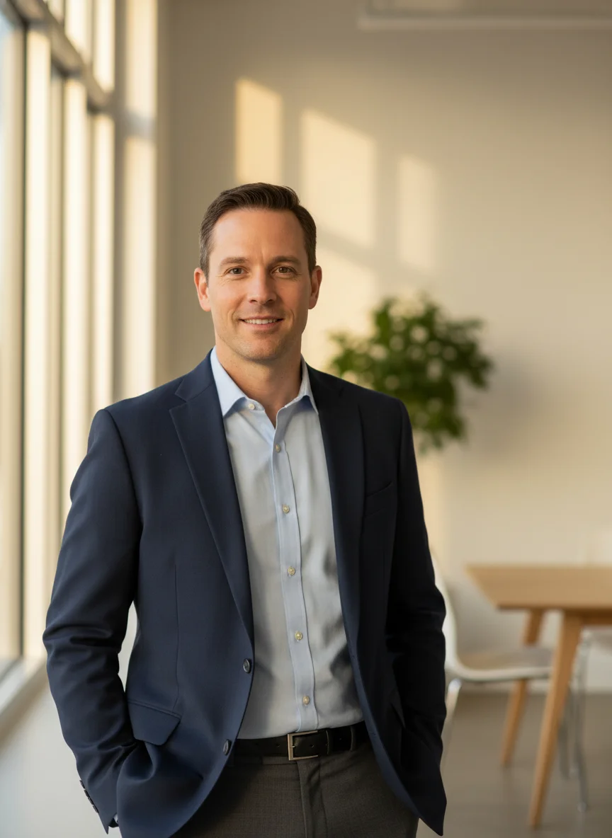 Professional AI-generated Hinge dating photo - profile picture example 3