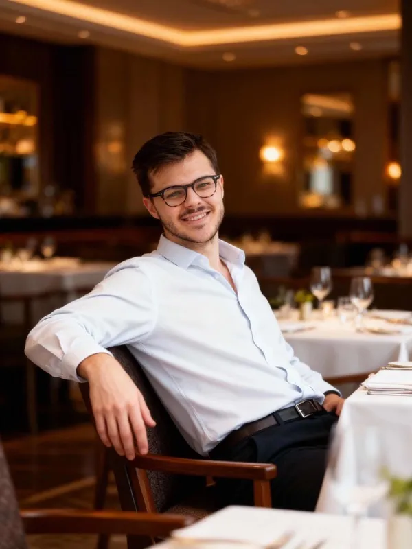 Professional AI-generated dating profile picture for Tinder