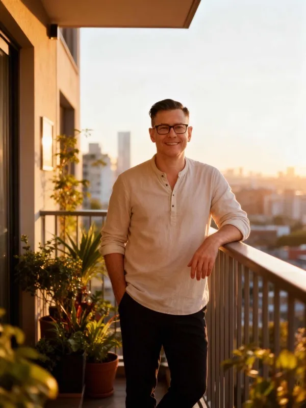 Real dating photo transformation - Bumble optimized headshot