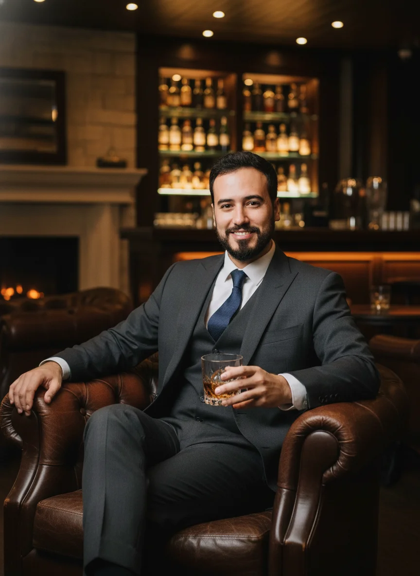 AI dating photo for men - professional profile picture 4