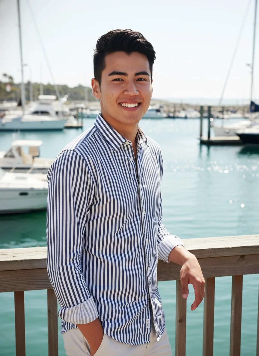 AI dating photo for men - professional profile picture 7