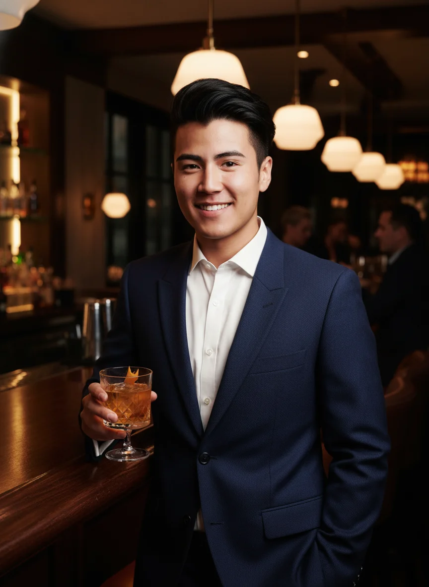 AI dating photo for men - professional profile picture 13