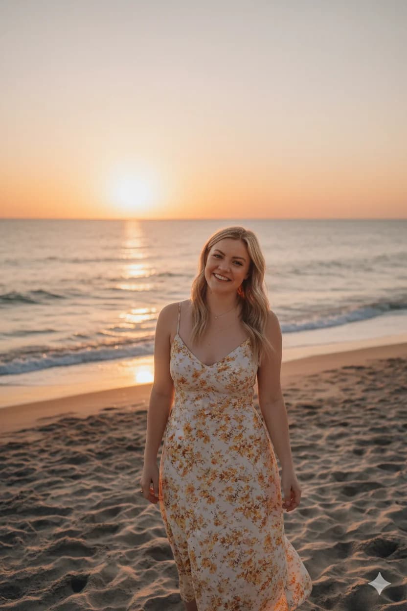 Beach Sunset - Carefree, natural, adventurous spirit