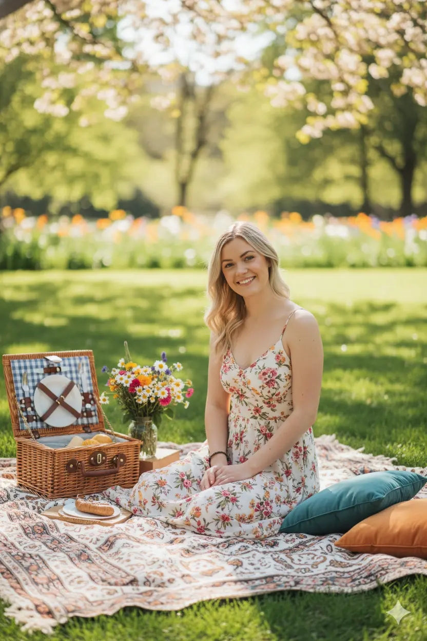 Elegant Picnic - Fun, outdoorsy, date-ready scenario