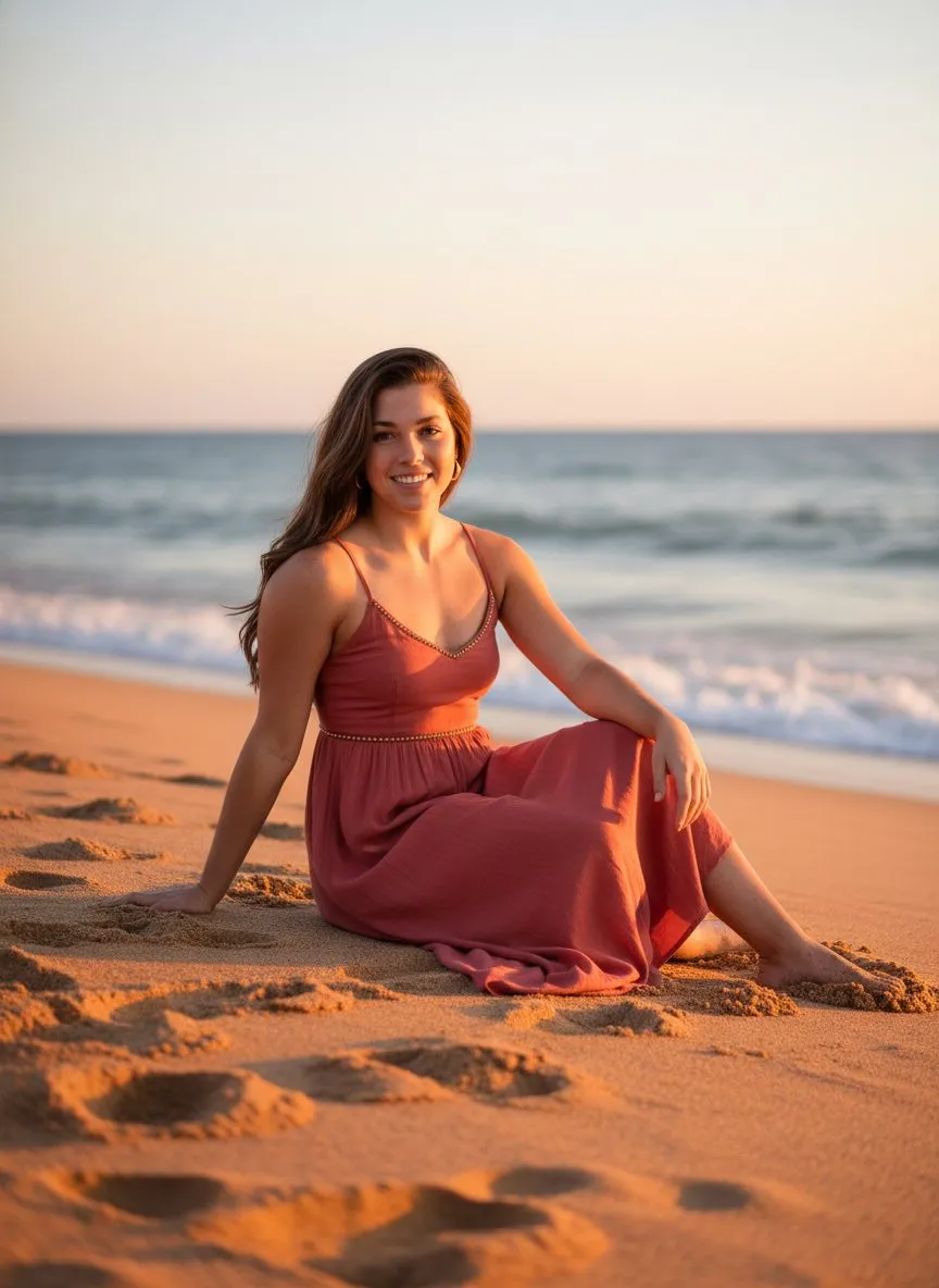 Dating profile - warm and inviting aesthetic