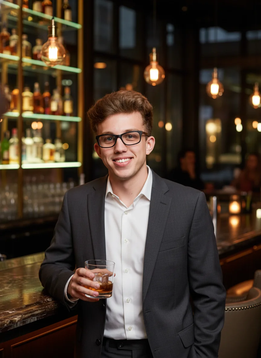 AI dating photo for men - Bumble optimized profile picture 21