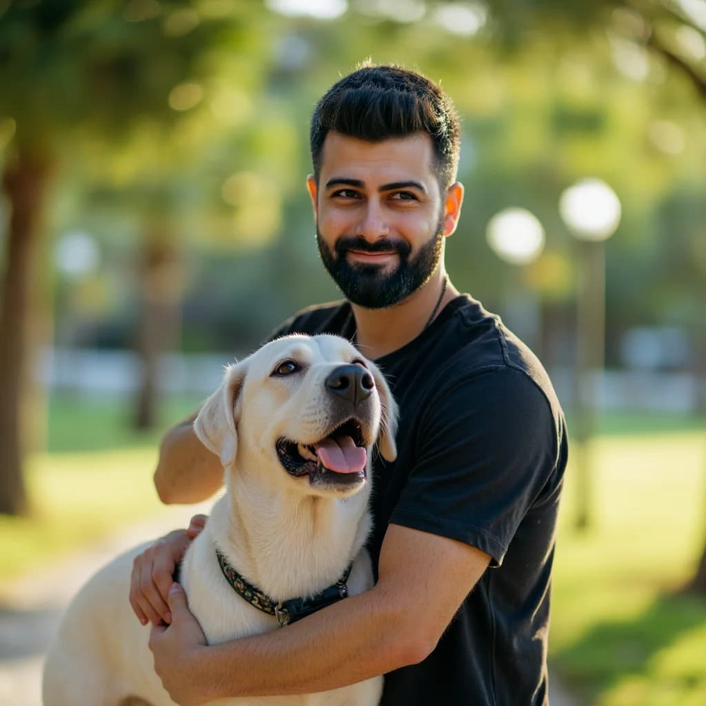 Tinder dating photo - AI-enhanced profile portrait