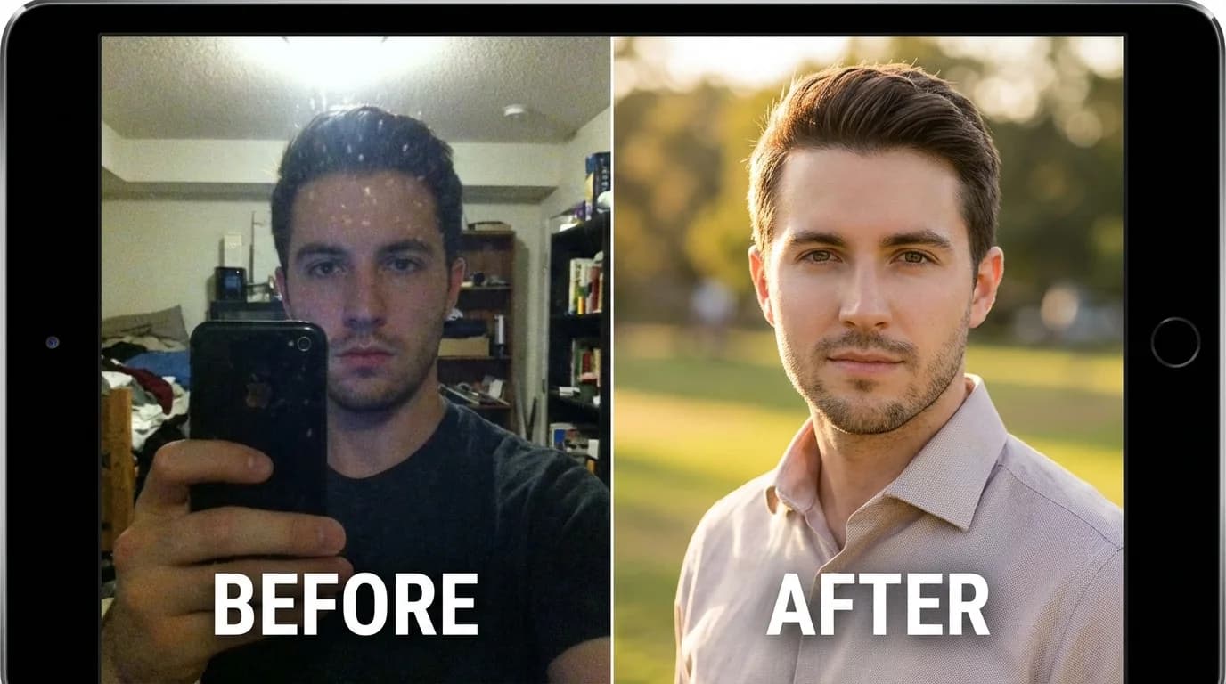 AI Photo Editing for Dating Apps: Before/After Analysis