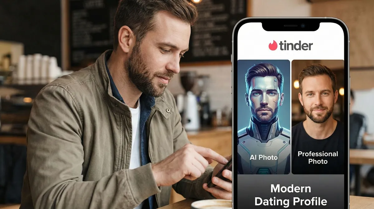 Best Tinder Photos for Men: AI vs Professional 2025