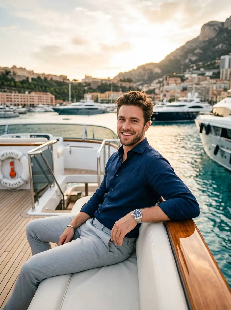 luxury-yacht dating photo background 2 — natural lifestyle