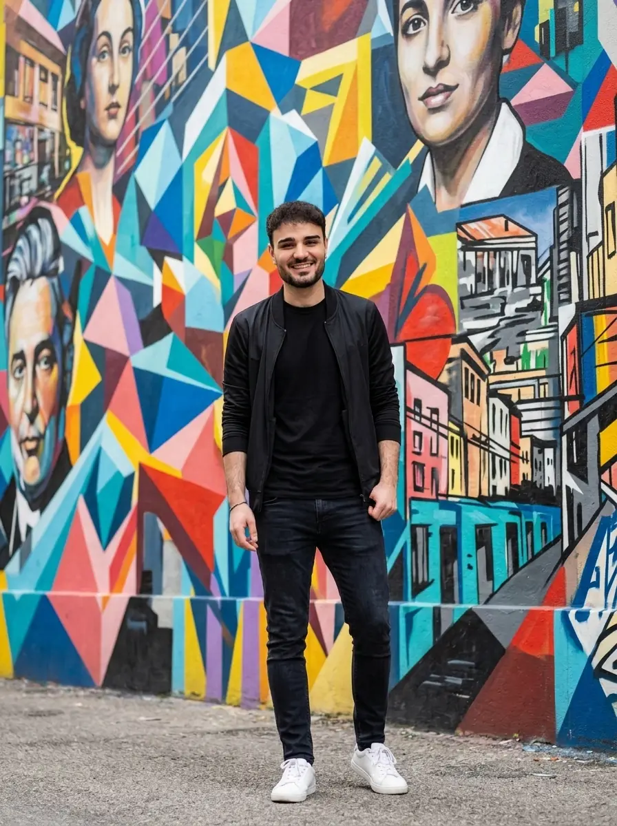 street-art-mural dating photo background 3 — natural lifestyle